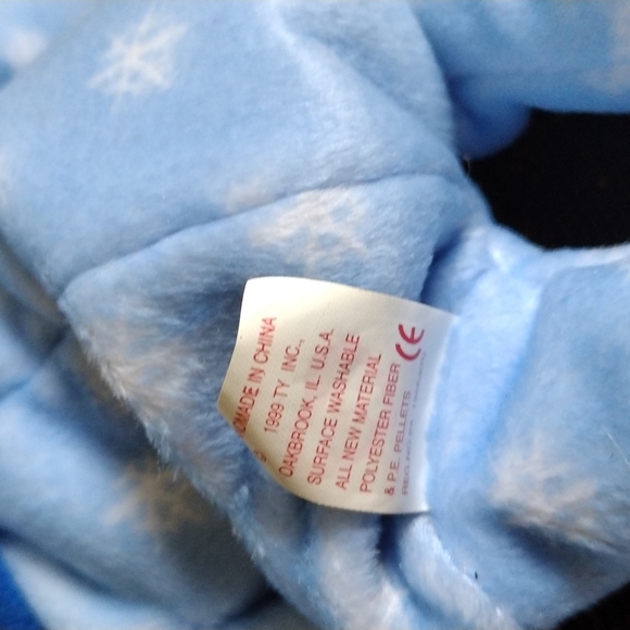 Ty Beanie Baby 1999 Holiday Teddy - Picture 3 of 4